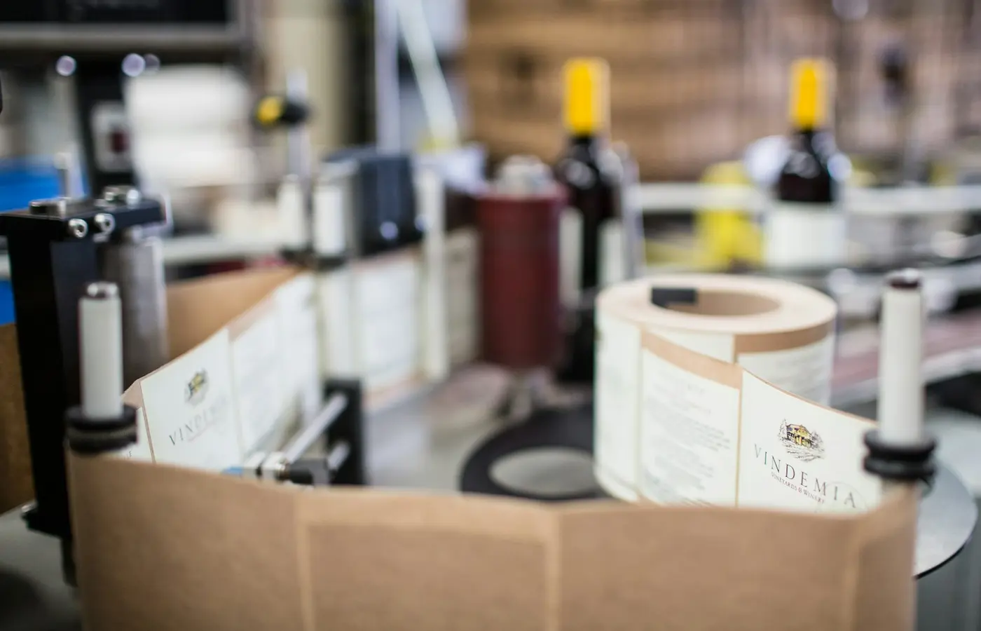 Barcode verifier checking printed labels